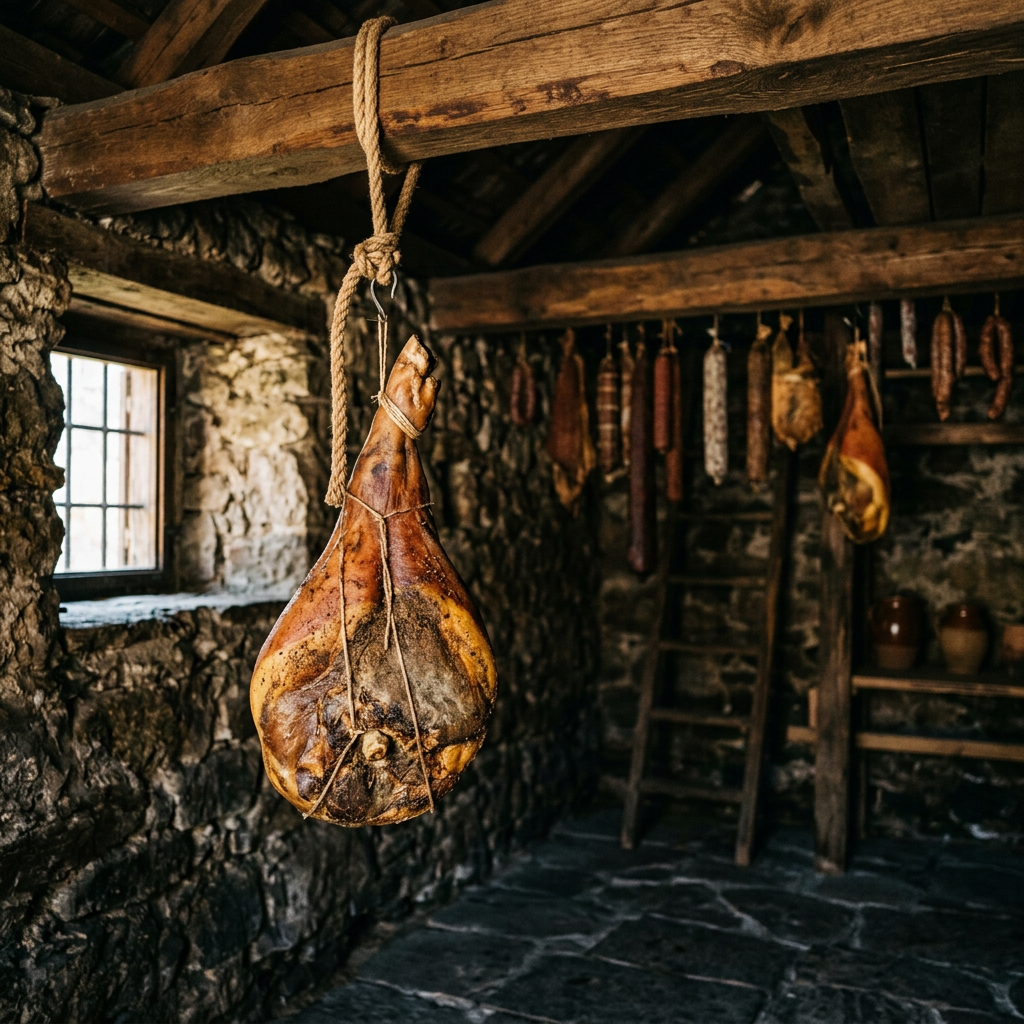 Jambon crud-uscat de Bazna